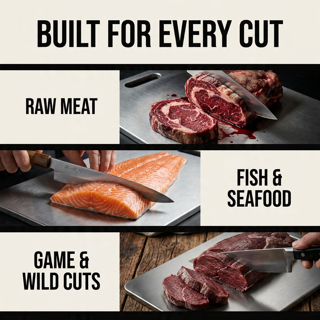 MeatShield™ Titanium Cutting Board